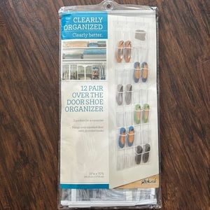 12 Pair Over-the-Door Shoe Organizer🥾👠🥿👞👡
